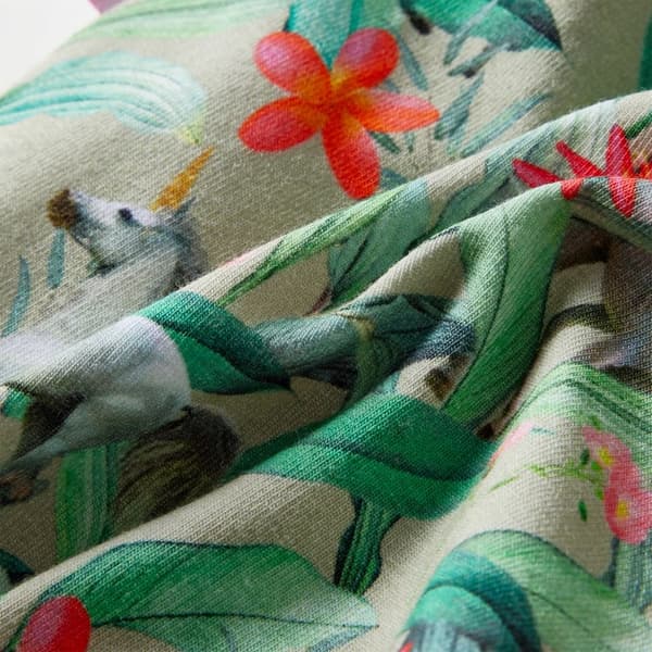 Børneshorts med snøre, lys khaki, 116