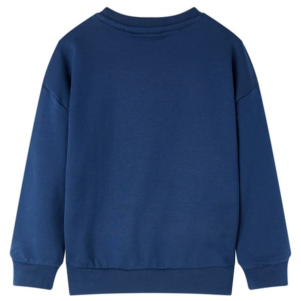 Børnesweatshirt, marineblå, 104