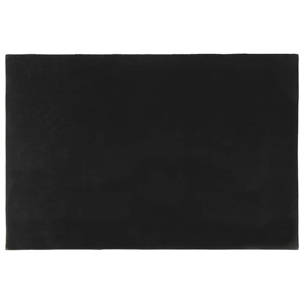 vidaXL dørmåtte, sort, 60x90 cm, kokosfiber, tuftet