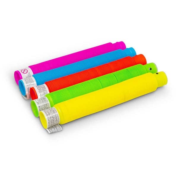 Pop Tubes Strækbart rør med lys