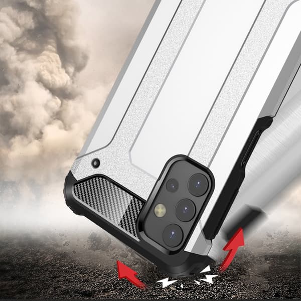 TECH ARMOR cover til Samsung Galaxy A32 5G, sølv