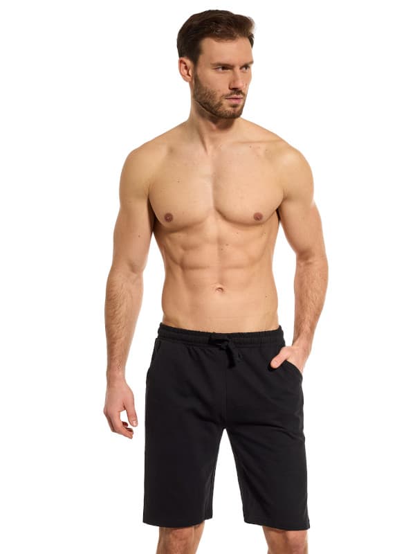HERRE BOMULDS SWEATSHORTS sort M V014D