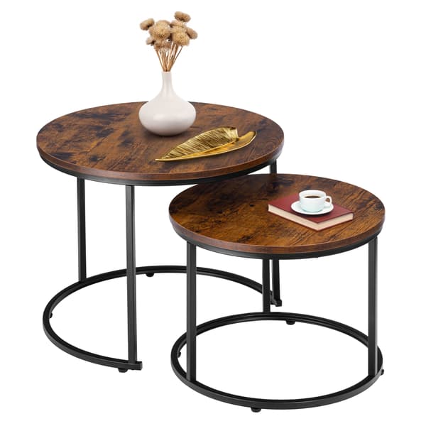 Kahden Galen Small Rustic -parvipöydän setti