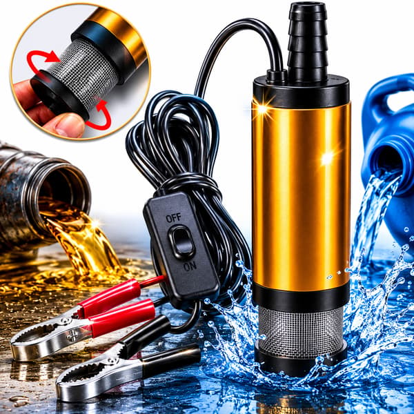 BRÄNSLEPUMP 12V 38mm