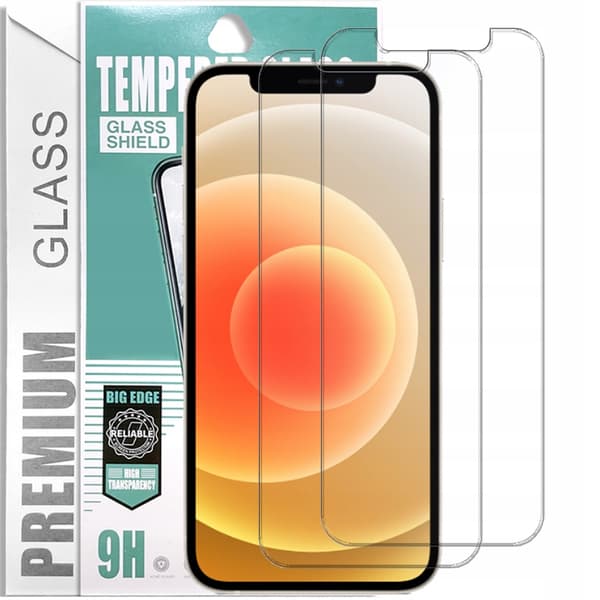 2x PremiumGlass 9H härdat glas för iPhone 12 / iPhone 12 Pro