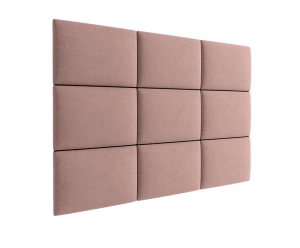 Klädd panel 50x40 Mono 235 (Dusty pink)
