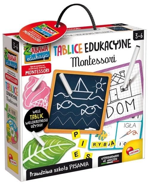 Lisciani Montessori - Utbildningstavlor