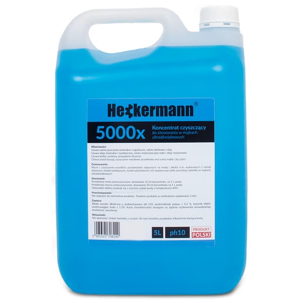 Heckermann pH10 5L ultralydsrenservæske