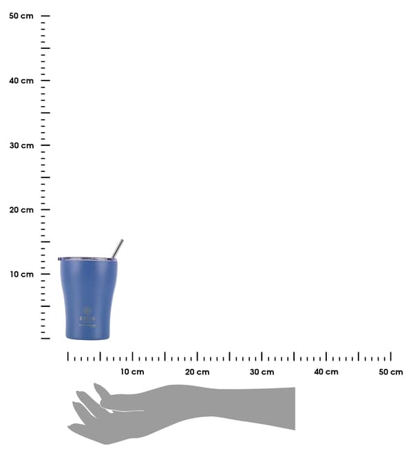 350 ml denimblå termokrus