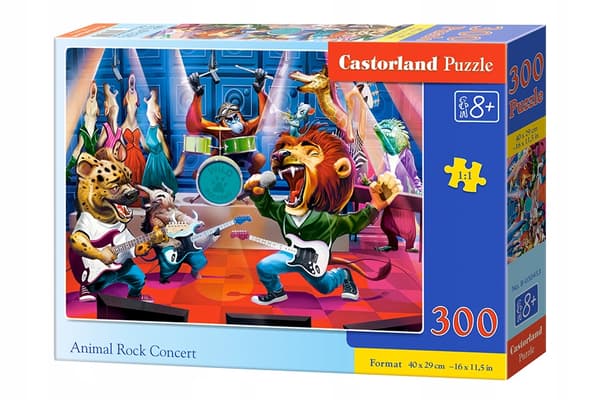 Puzzle 300 B-030453 Eläinrock-konsertti