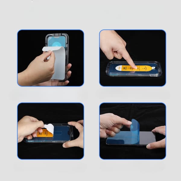 ENKAY Härdat Glas för Google Pixel 8 Pro, Svart