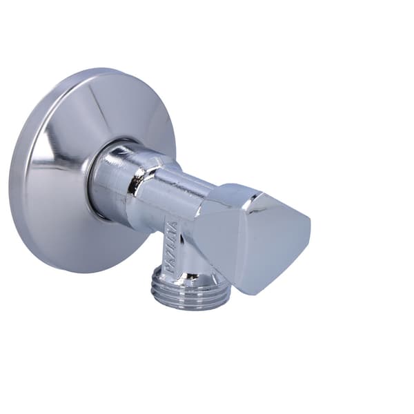 Sanland vinkelventil 1/2"x1/2" krom