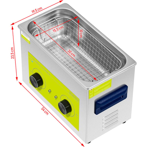 Ultralydsrenser til badekar 4,5 l 120 W