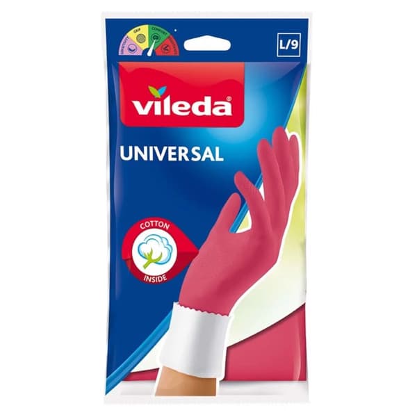 Vileda Universal -käsineet koko L, 1 pari