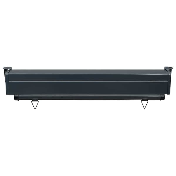 vidaXL sidemarkise til balkon 100 x 250 cm grå