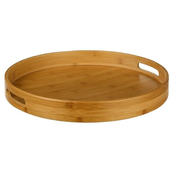 Pyöreä bambutarjotin 40 cm