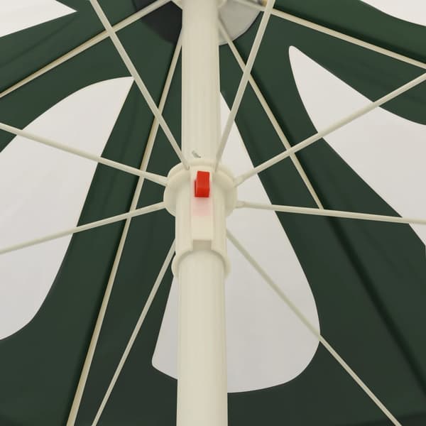 vidaXL Rantavarjo, vihreä, 240 cm