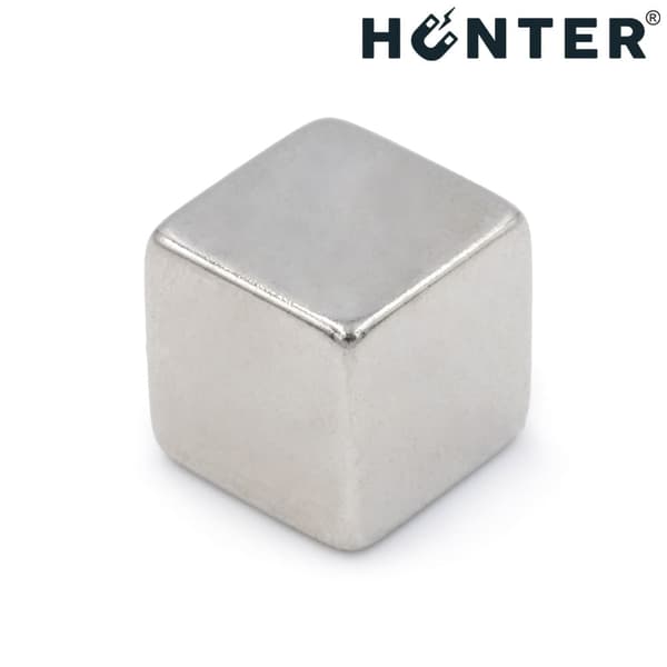 NEODYMMAGNET 10x10x10 mm STRONG Platta, Rektangulär, HUNTER