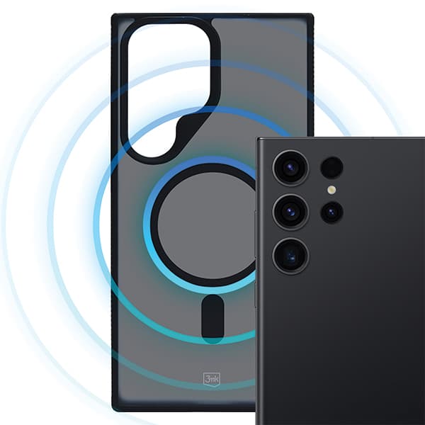 3MK Smoke MagCase til Galaxy S23 Ultra