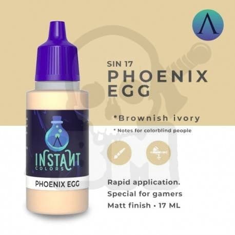 SIN-17 Skala Färg Instant Phoenix Ägg