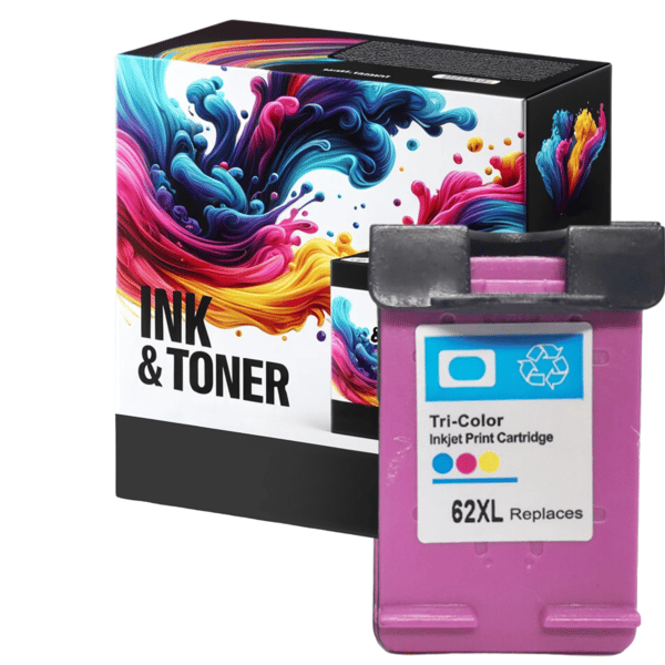 HP 62XL CMY GP -muste