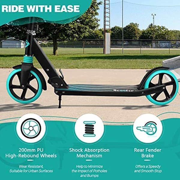 BELEEV city scooter justerbar støddæmper
