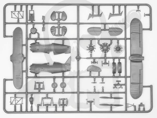 ICM72062 I-15 sovjetisk biplanjager 1:72