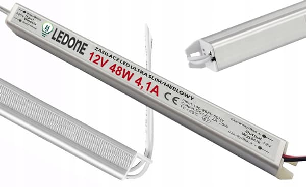 AKS 48W LED-stribe strømforsyning