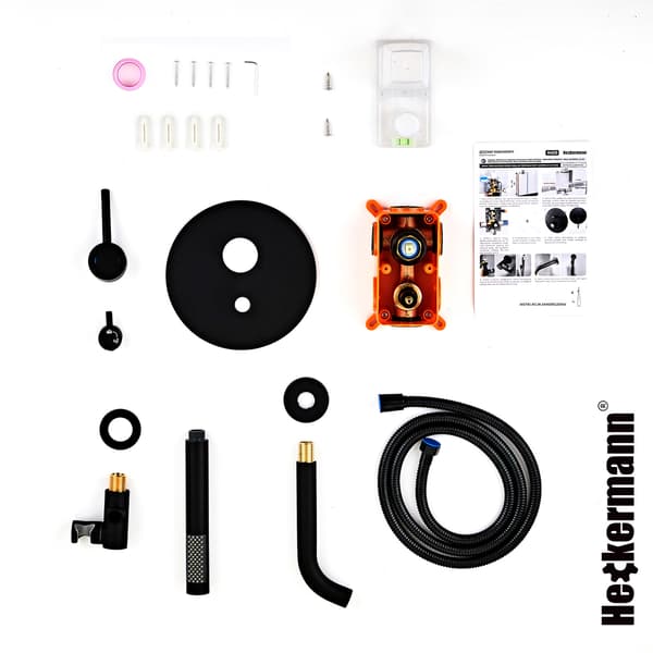 Heckermann H400 musta piiloasennuskylpyammesetti