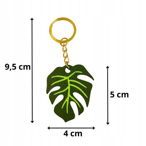 Nyckelring Nyckelring Hänge Present MONSTERA