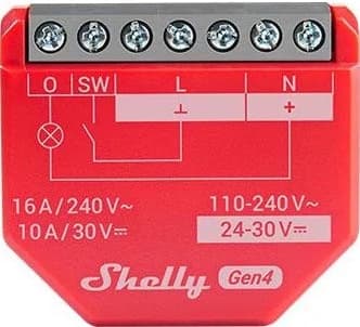 Shelly 1PM Gen4 Smart Relä