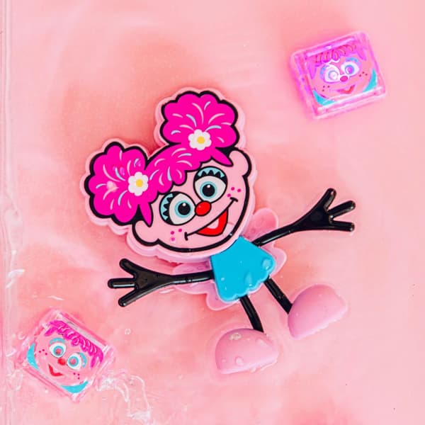 Abbys glödande vattensensoriska kuber set, rosa, Glo Pals