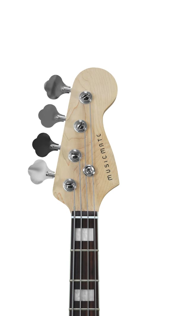 MusicMate MM-G175-W Elbasgitarr