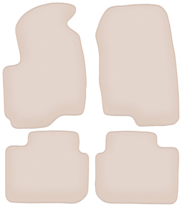 PREMIUM beige gulvmåtter til: Mitsubishi Colt VII hatchback 2004-2008