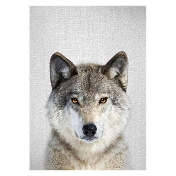 5D timanttimosaiikki - Susi 40x30cm