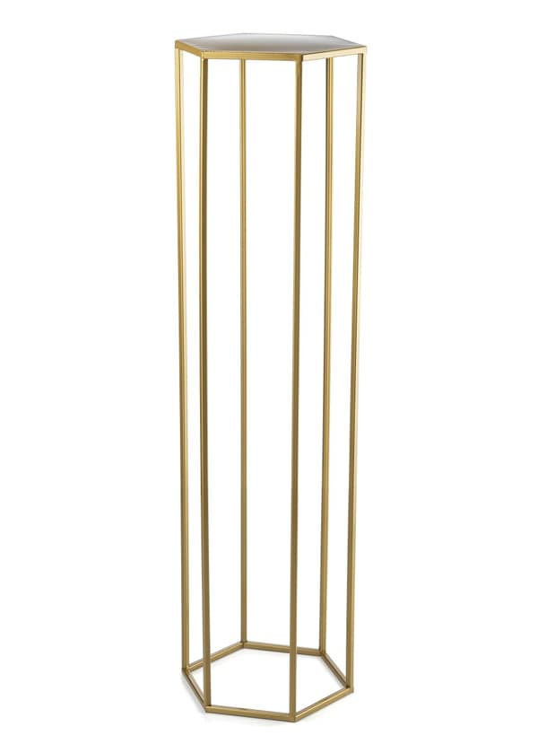 Blomställning, guld, 100 cm