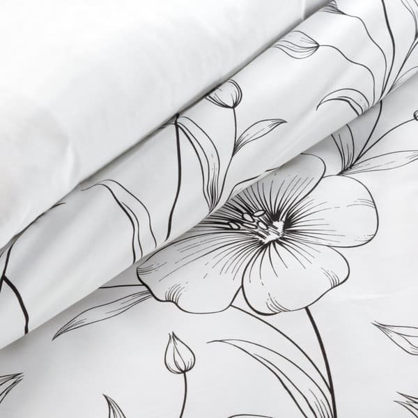 Bäddset SPRING/64 blommor 140x200 cm bomull
