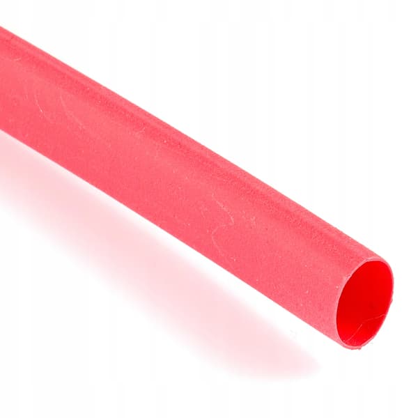 Röd krympslang 16mm 1m