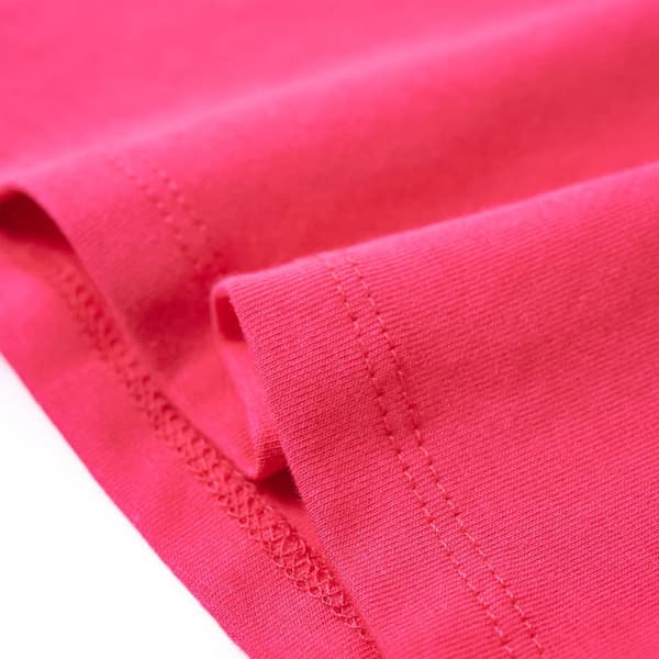 Barn-T-shirt, ljusrosa, 128
