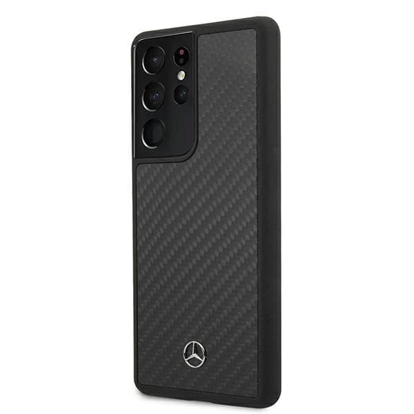 Mercedes Dynamic Line cover til Galaxy S21 Ultra, sort