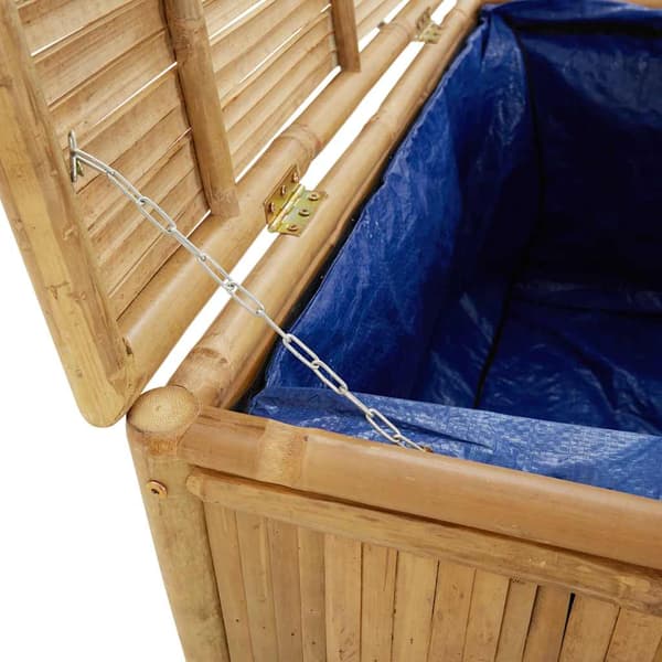 vidaXL Puutarhalaatikko 110x52x55 cm bambu