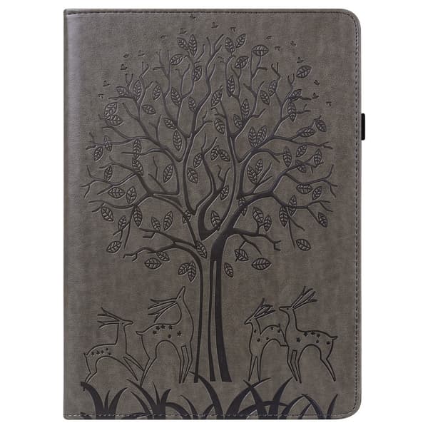 Amazon Kindle Paperwhite 5 (2021) cover, præget træ, grå