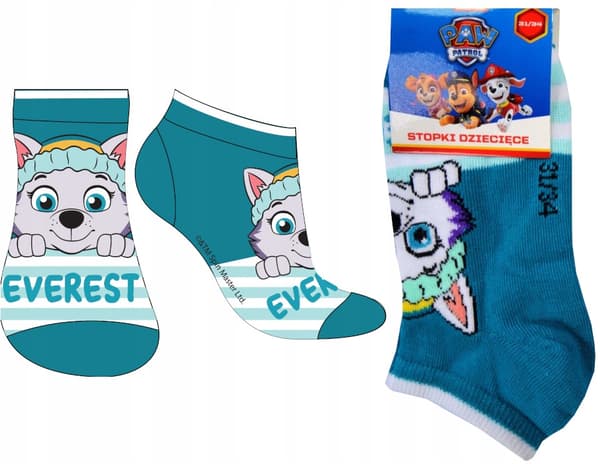 Paw Patrol strømper drenge grønne 31/34
