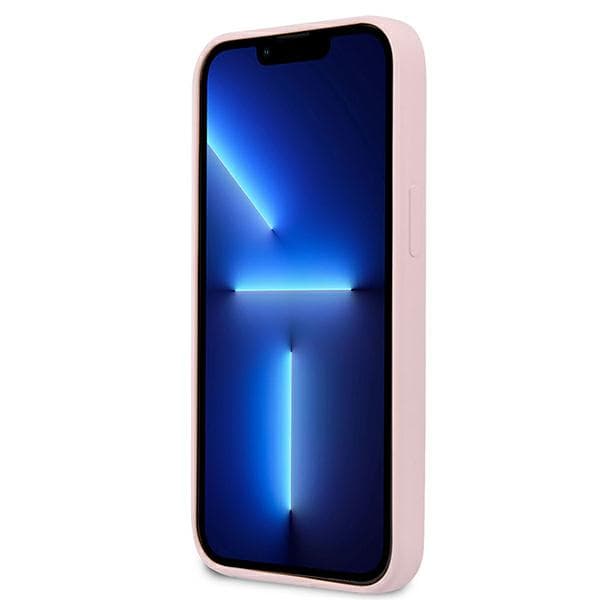 Guess Silikone Trekantet Logo Etui til iPhone 13 mini, lilla