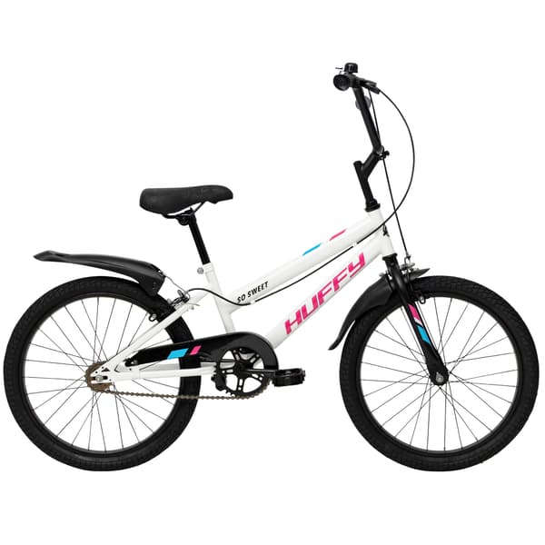 Huffy So Sweet 20-tums barncykel, vit, för flickor