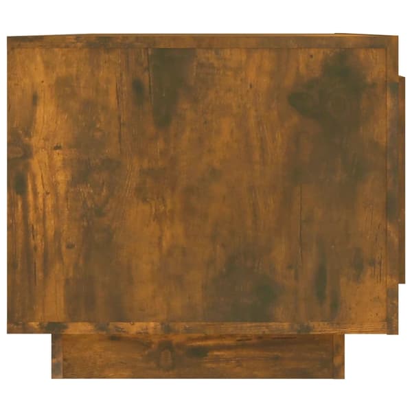 vidaXL sofabord røget eg 102x50x45 cm