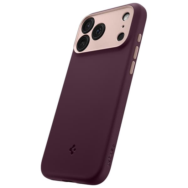 Spigen Nano Pop Mag MagSafe etui til iPhone 17 Pro bordeaux