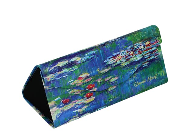 Foldbart brilleetui - C. Monet, Åkander (CARMANI)