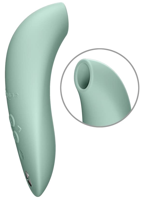 We-Vibe Melt 2 Sage - Intimluftstimulator, Grön, 13,8 cm