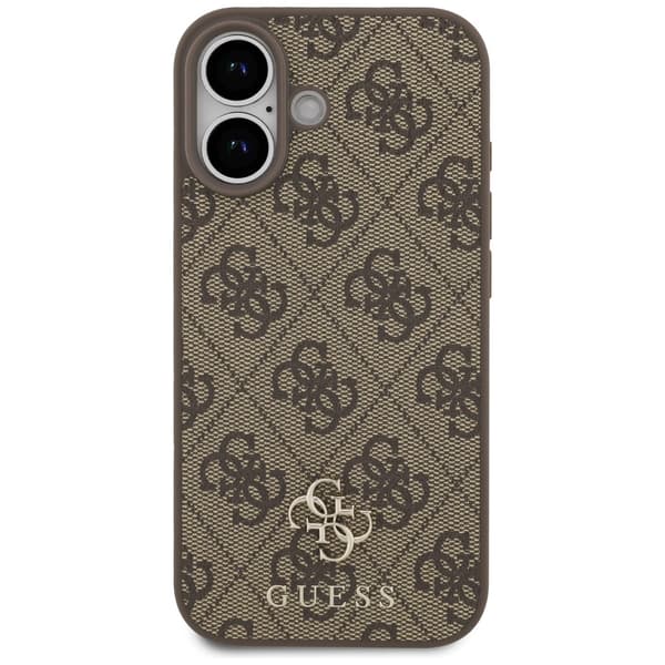 Guess 4G Small Classic Logo MagSafe-etui til iPhone 17 Brun